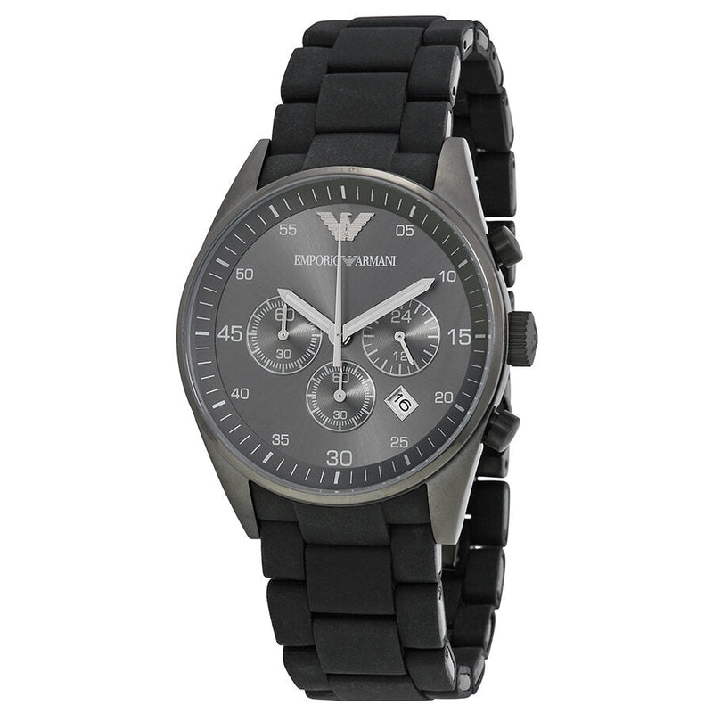 Emporio Armani Sport Chronograph Black Dial Men's Watch #AR5889 - Watches of New Zealand