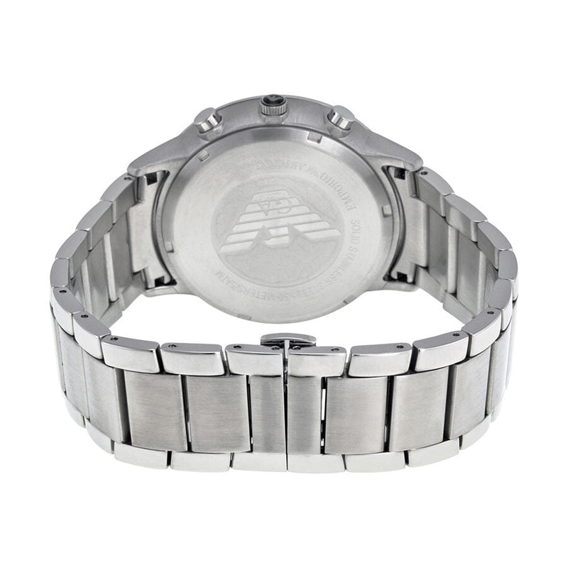 Emporio Armani Sportivo Chronograph Black Dial Steel Men's Watch AR2460 - Watches of New Zealand #3