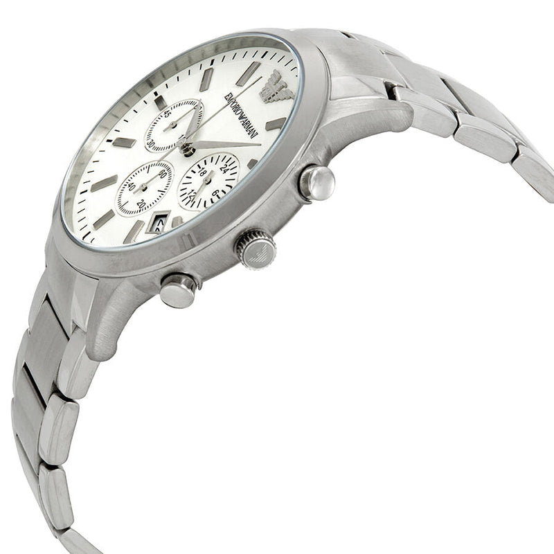 Emporio Armani Sportivo Chronograph Cream Dial Men's Watch #AR2458 - Watches of New Zealand #2