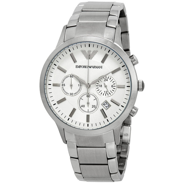 Emporio Armani Sportivo Chronograph Cream Dial Men's Watch #AR2458 - Watches of New Zealand