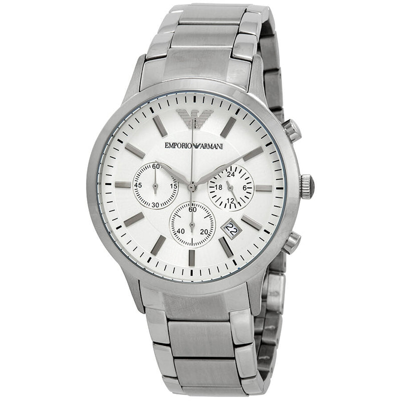 Emporio Armani Sportivo Chronograph Cream Dial Men's Watch #AR2458 - Watches of New Zealand