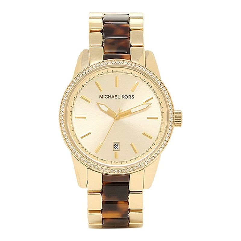 Michael Kors Two Tone Stainless Steel Women's Watch  MK6372 - Watches of New Zealand