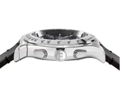FERRAGAMO 1927 Chrono side view showing case profile and pushers