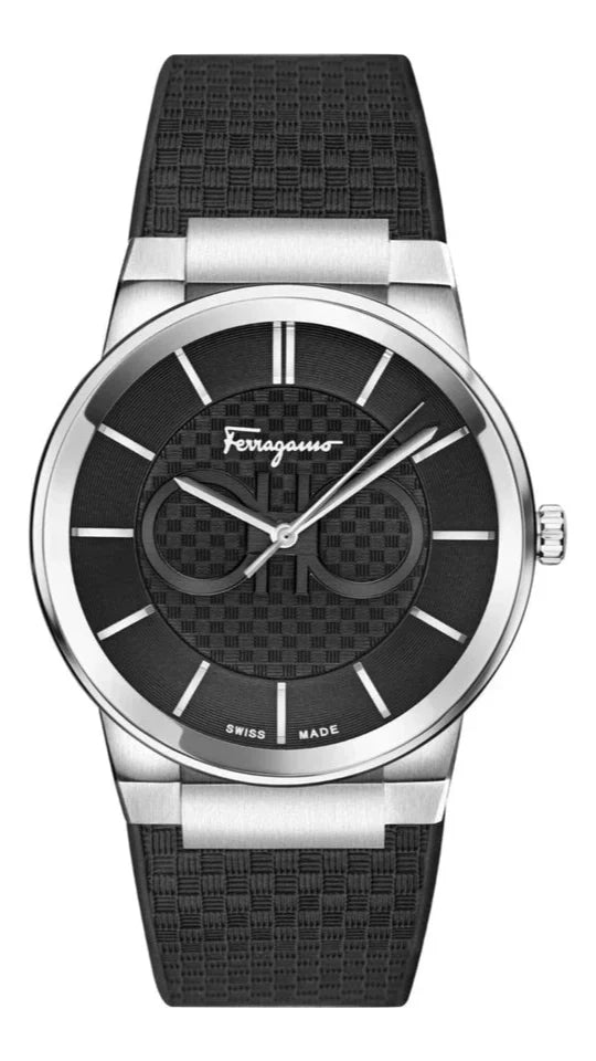Ferragamo Sapphire 41mm Black Men's Watch - SFHP01024