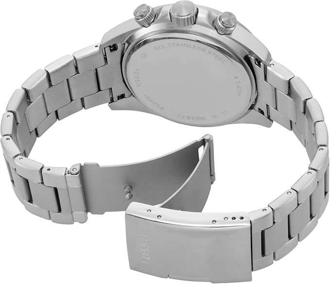 Fossil Autocross Multifunction Stainless Steel Mens Watch - BQ2873