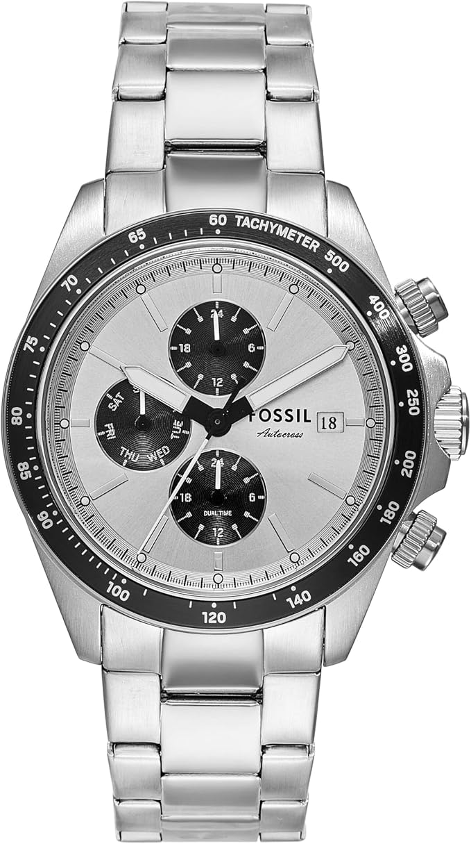 Fossil Autocross Multifunction Stainless Steel Mens Watch - BQ2873