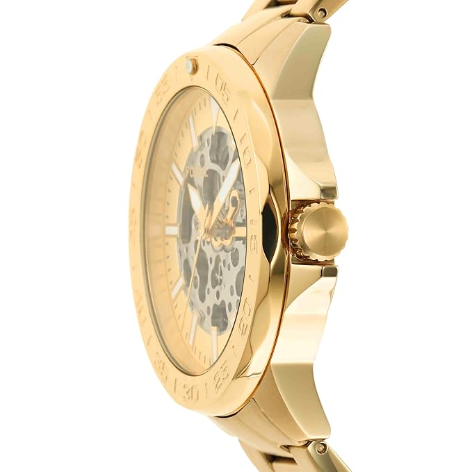 Fossil Bannon Automatic, Gold-Tone Stainless Steel Men's Watch - BQ2680