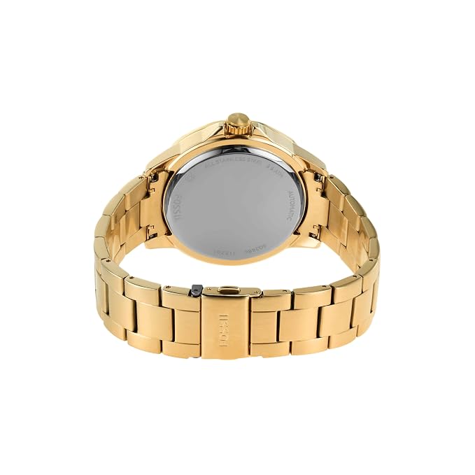 Fossil Bannon Automatic, Gold-Tone Stainless Steel Men's Watch - BQ2680