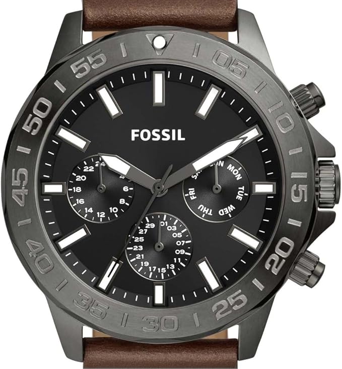 Fossil Bannon Multifunction Quartz Black Dial Men's Watch BQ2709