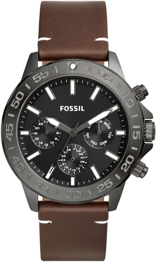 Fossil Bannon Multifunction Quartz Black Dial Men's Watch BQ2709