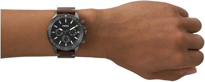 Fossil Bannon Multifunction Quartz Black Dial Men's Watch BQ2709