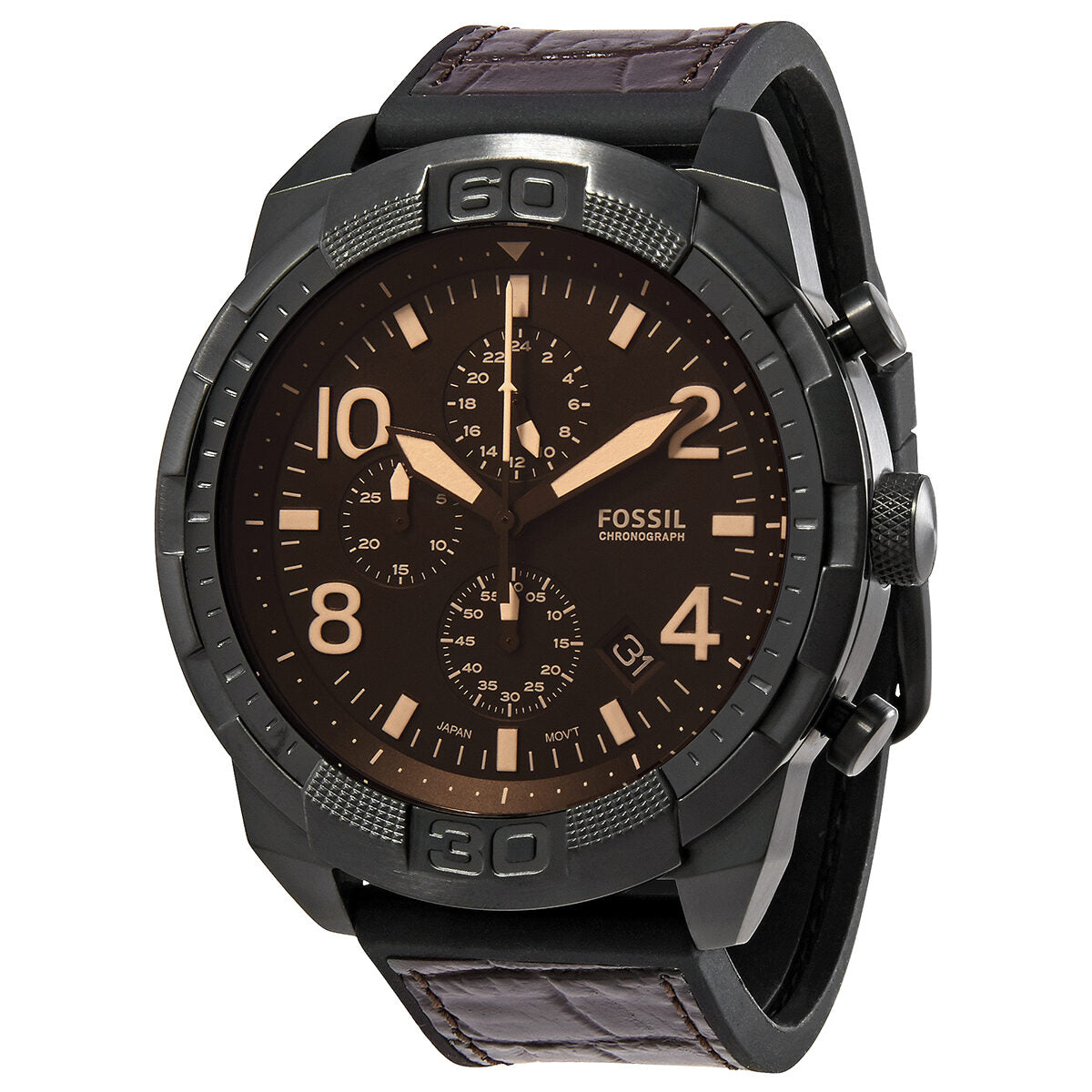 Fossil Bronson Chronograph Quartz Brown Dial Men's Watch FS5713