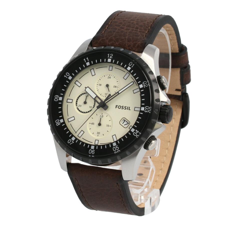 Fossil Dillinger Chronograph Brown Leather Men's Watch - FS5674