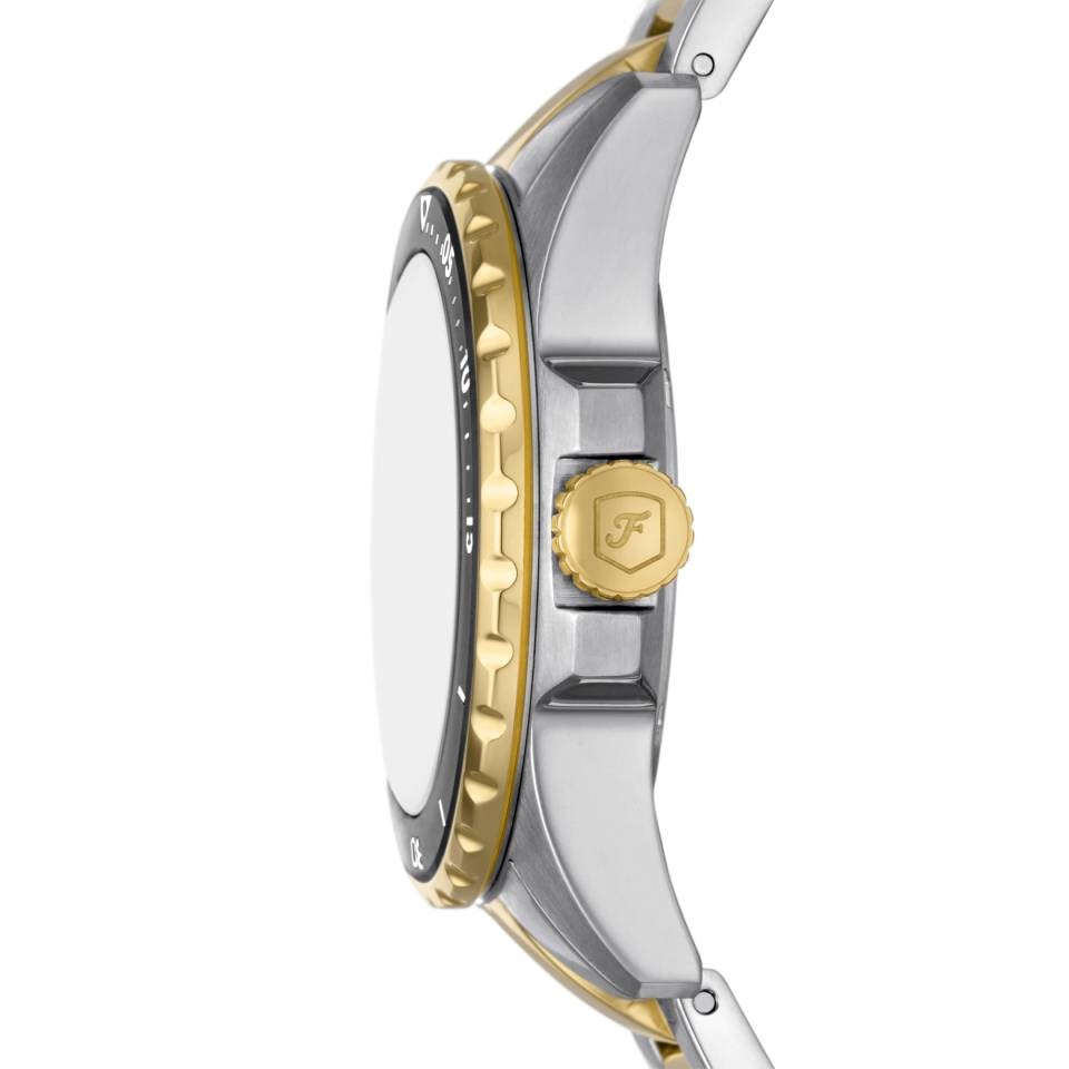 Fossil Blue Dive Three-Hand Two-Tone Stainless Steel Watch - ES5349
