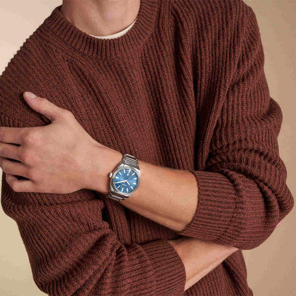 Fossil Everett Three-Hand Date Stainless Steel Men's Watch - FS6054