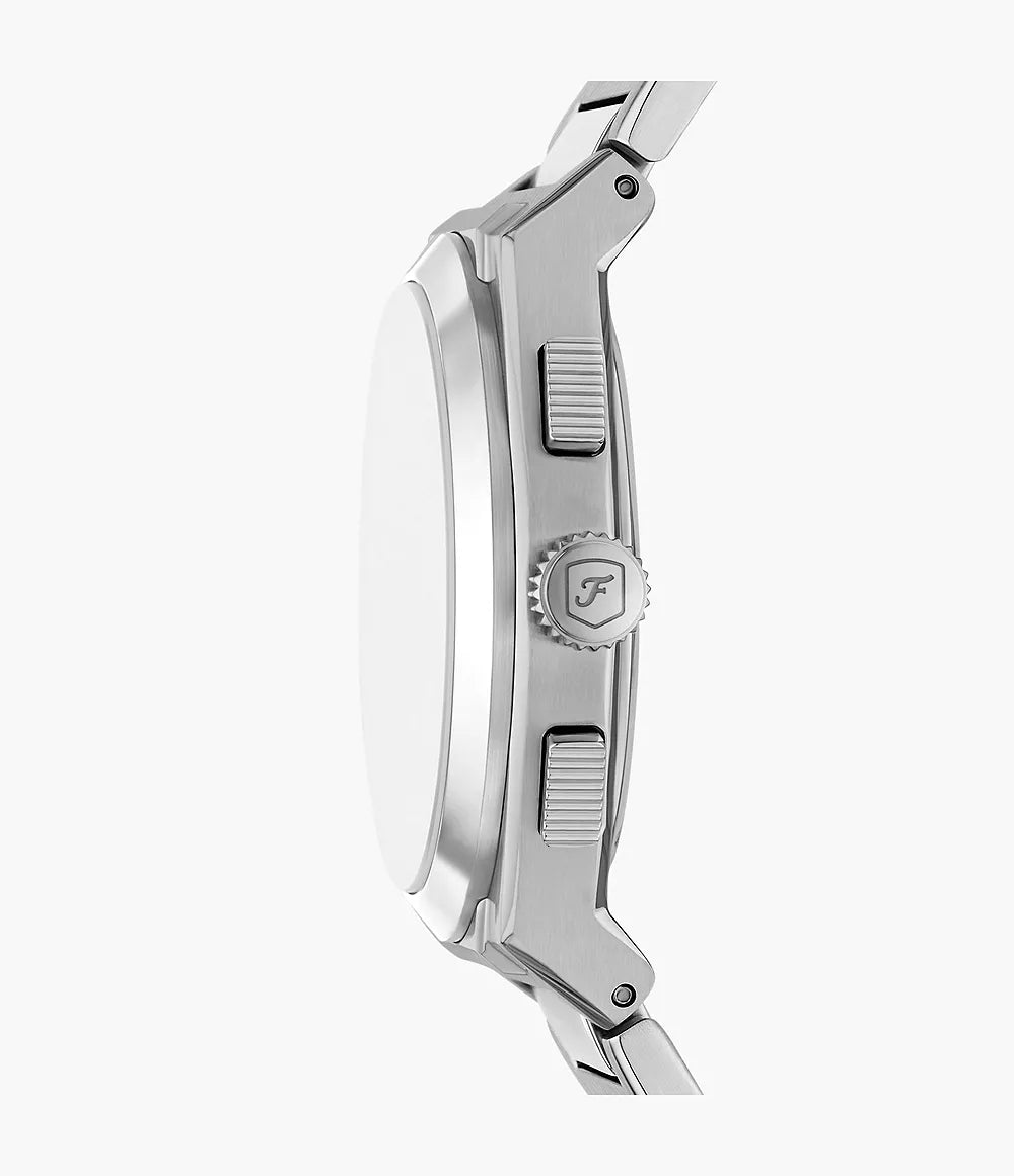 Fossil Everett Chronograph Stainless Steel Men's Watch - FS6104