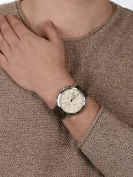 Fossil Forrester Cream Dial Men's Watch - FS5696