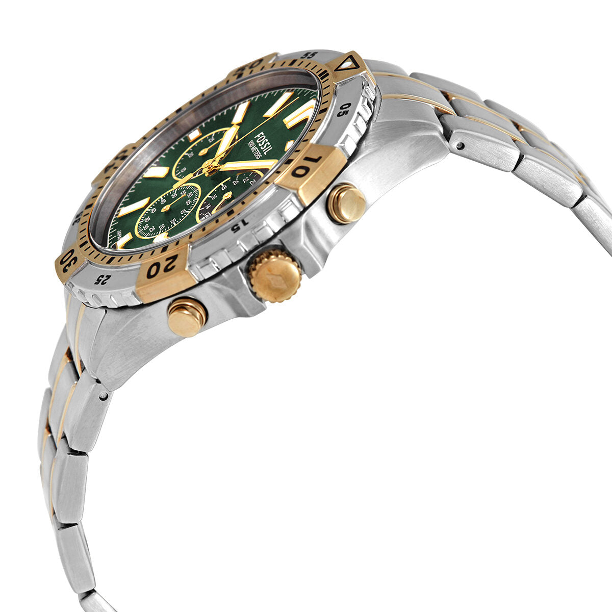 Fossil Garrett Chronograph Quartz Green Dial Men's Watch FS5622