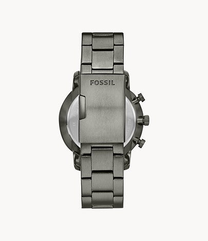 Fossil Goodwin Chronograph Smoke Stainless Steel Men's Watch FS5518