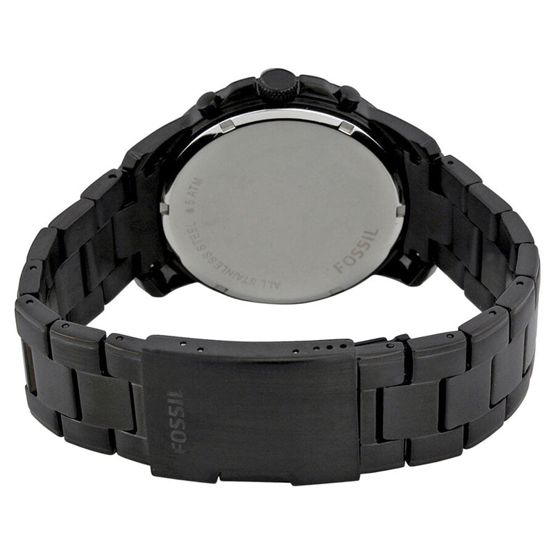 Fossil Grant Chronograph Black Dial Black-plated Men's Watch FS4832 - Watches of New Zealand #3