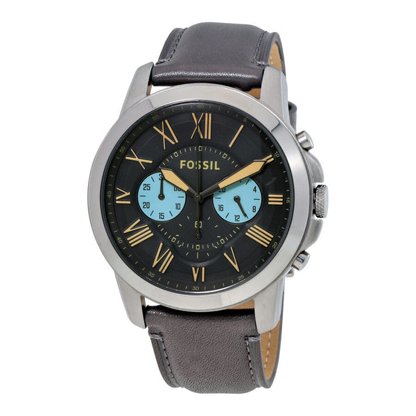 Fossil Grant Gunmetal Dial Men's Chronograph Watch FS5183 - Watches of New Zealand