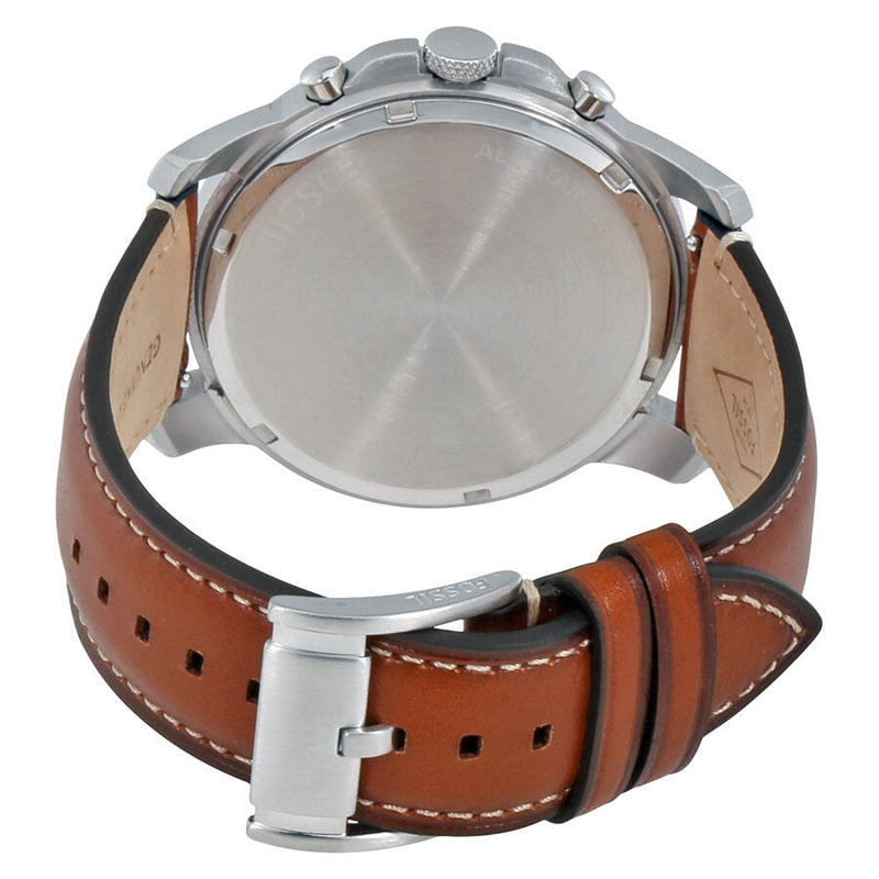 Fossil Grant Silver Dial Men's Chronograph Watch FS5184 - Watches of New Zealand #3