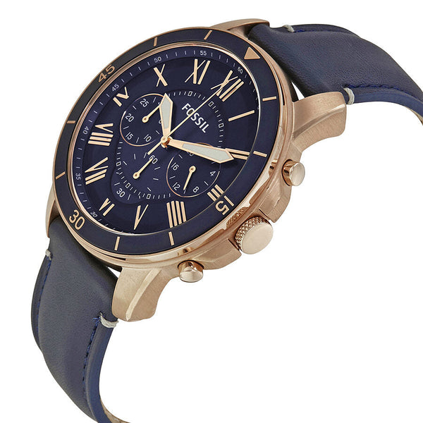 Fossil Grant Sport Chronograph Blue Dial Men's Watch FS5237 - Watches of New Zealand #2