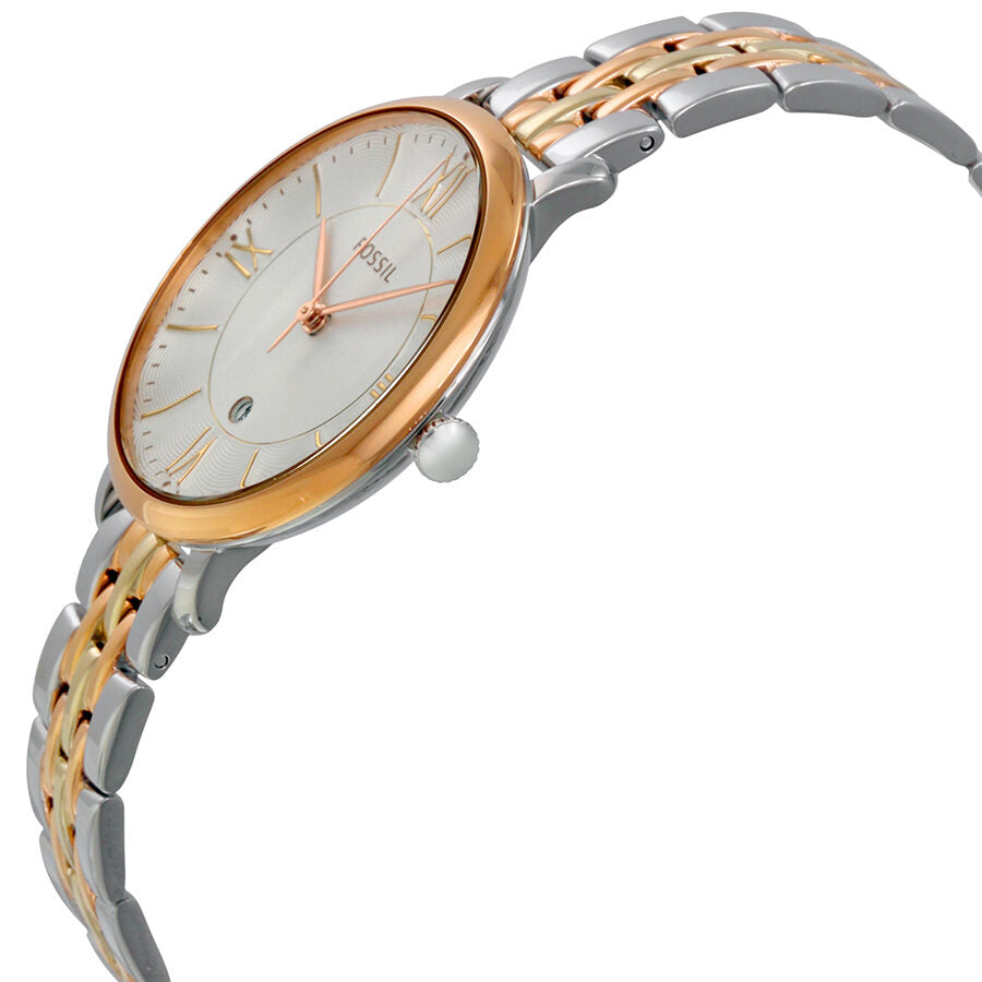 Fossil Jacqueline Silver Dial Ladies Watch ES3844