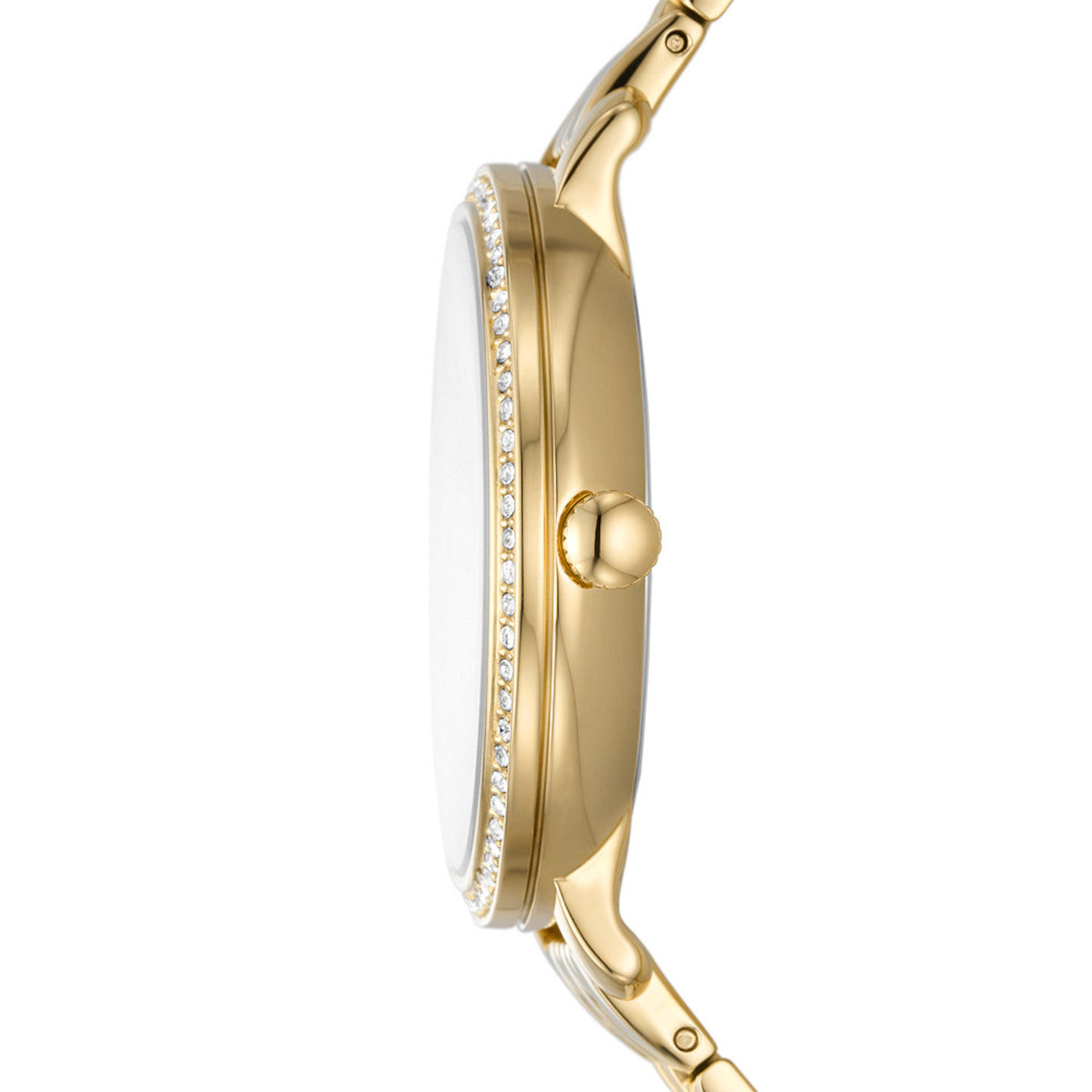 Fossil Jacqueline Sun Moon Gold Stainless Steel Women’s Watch ES5167 - Watch