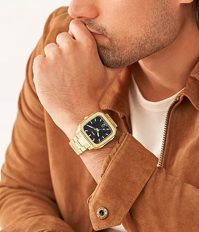 Fossil Machine Chrono Black Stainless Steel Men's Watch - FS5932