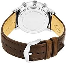 Fossil Neutra Chronograph Brown Leather Men's Watch - FS5380