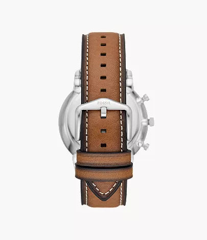 Fossil Neutra Chronograph Tan LiteHide™ Leather Men's Watch - FS5963