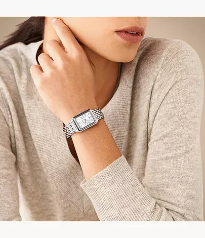 Fossil Raquel Three-Hand Date Stainless Steel Watch - ES5221