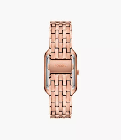 Fossil Raquel Three-Hand Date Rose Gold-Tone Stainless Steel Watch - ES5323