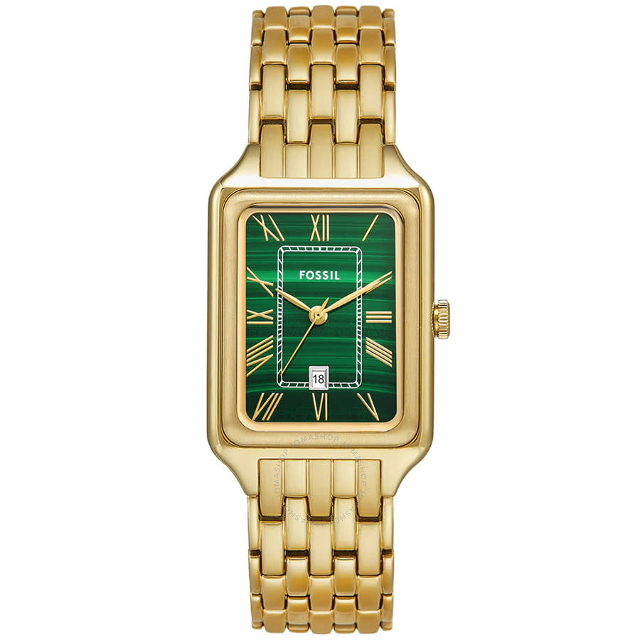 Fossil Raquel Quartz Green Dial Ladies Watch ES5341