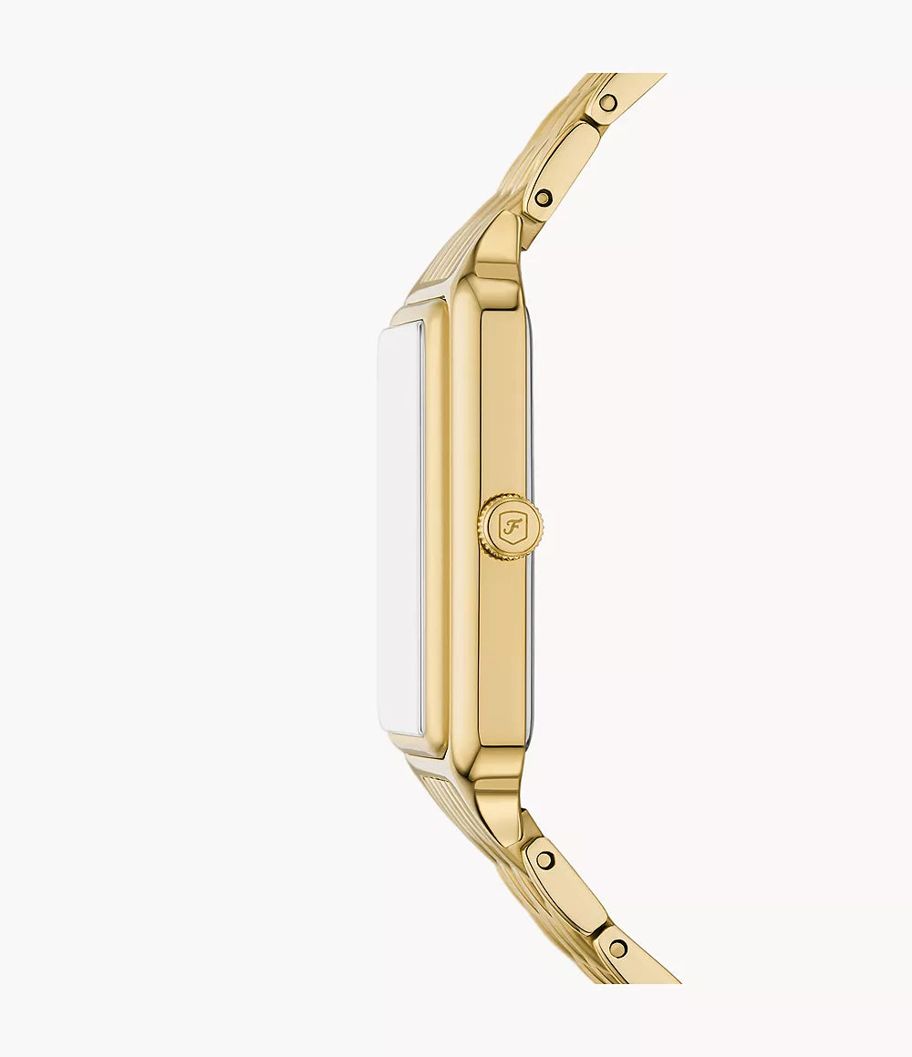 Fossil Raquel Sun Moon Multifunction Gold-Tone Stainless Steel Women's Watch - ES5398