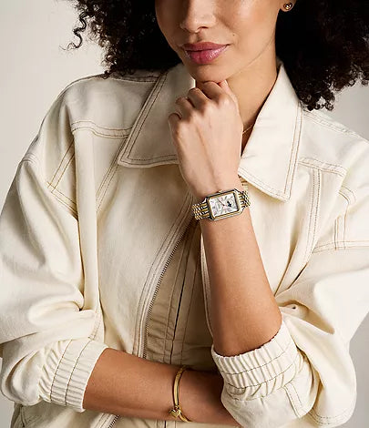 Fossil Raquel Sun Moon Multifunction Two-Tone Stainless Steel Women's Watch - ES5399