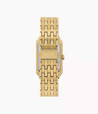 Fossil Raquel Three-Hand Date Gold-Tone Stainless Steel Women's Watch - ES5417