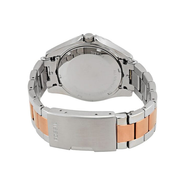 Fossil Riley Rose Gold Dial Ladies Multifunction Watch ES4145