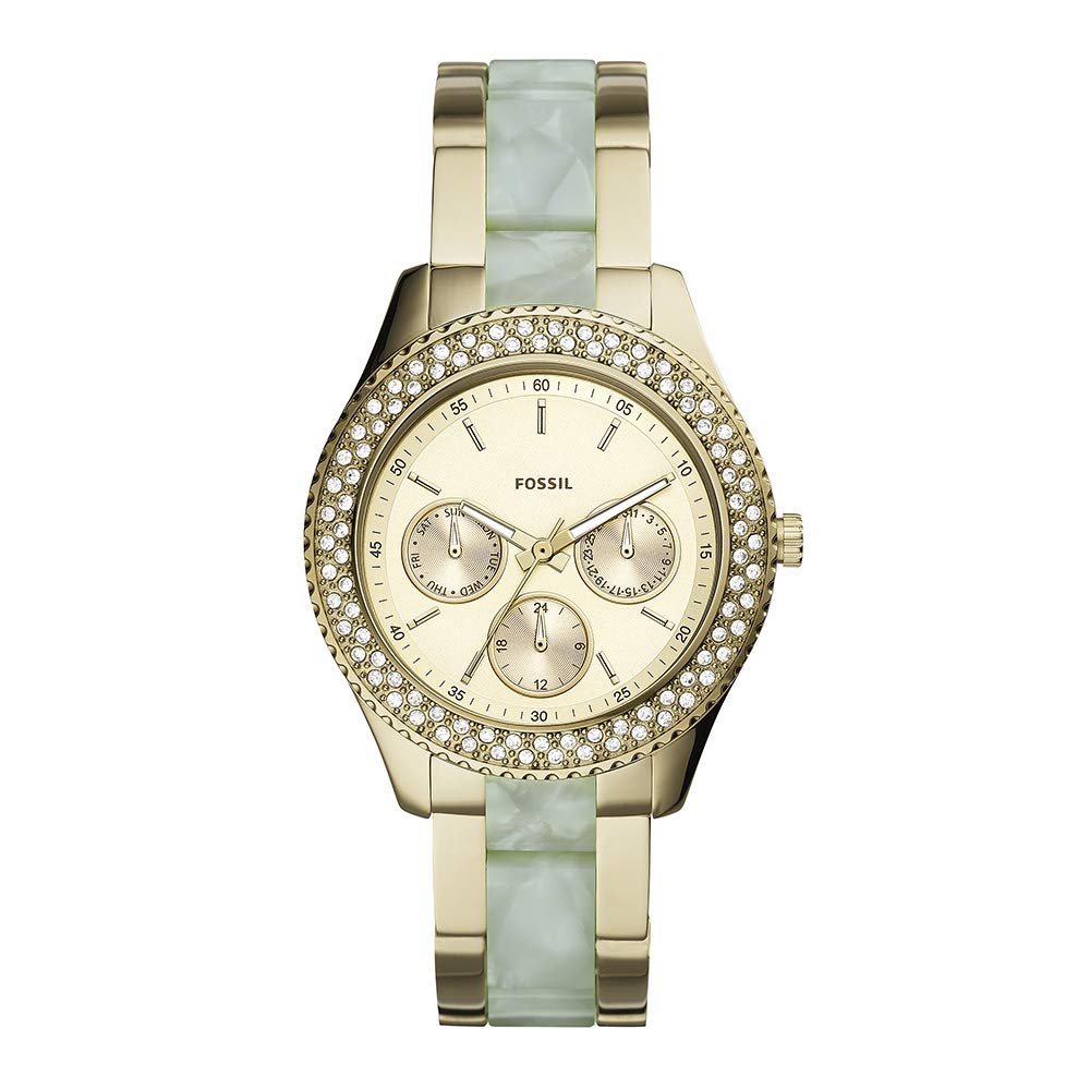 Fossil Stella Two-Tone Stainless Steel Women's Watch ES4757