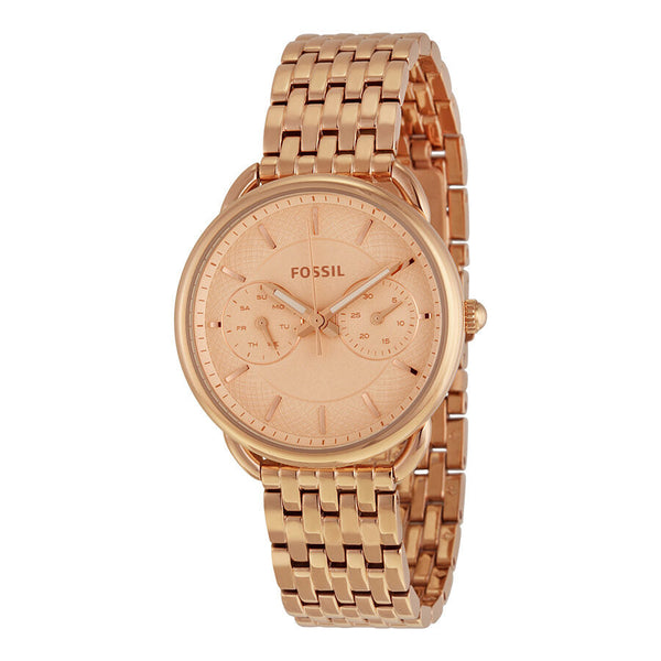 Fossil Tailor Multifunction Rose Dial Ladies Watch ES3713 - Watches of New Zealand