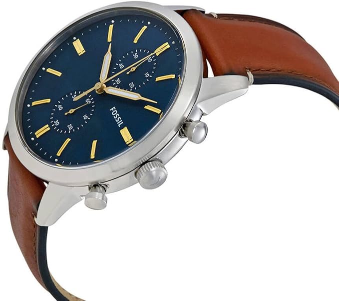 Fossil Townsman Chronograph Blue Dial Men's Watch FS5279
