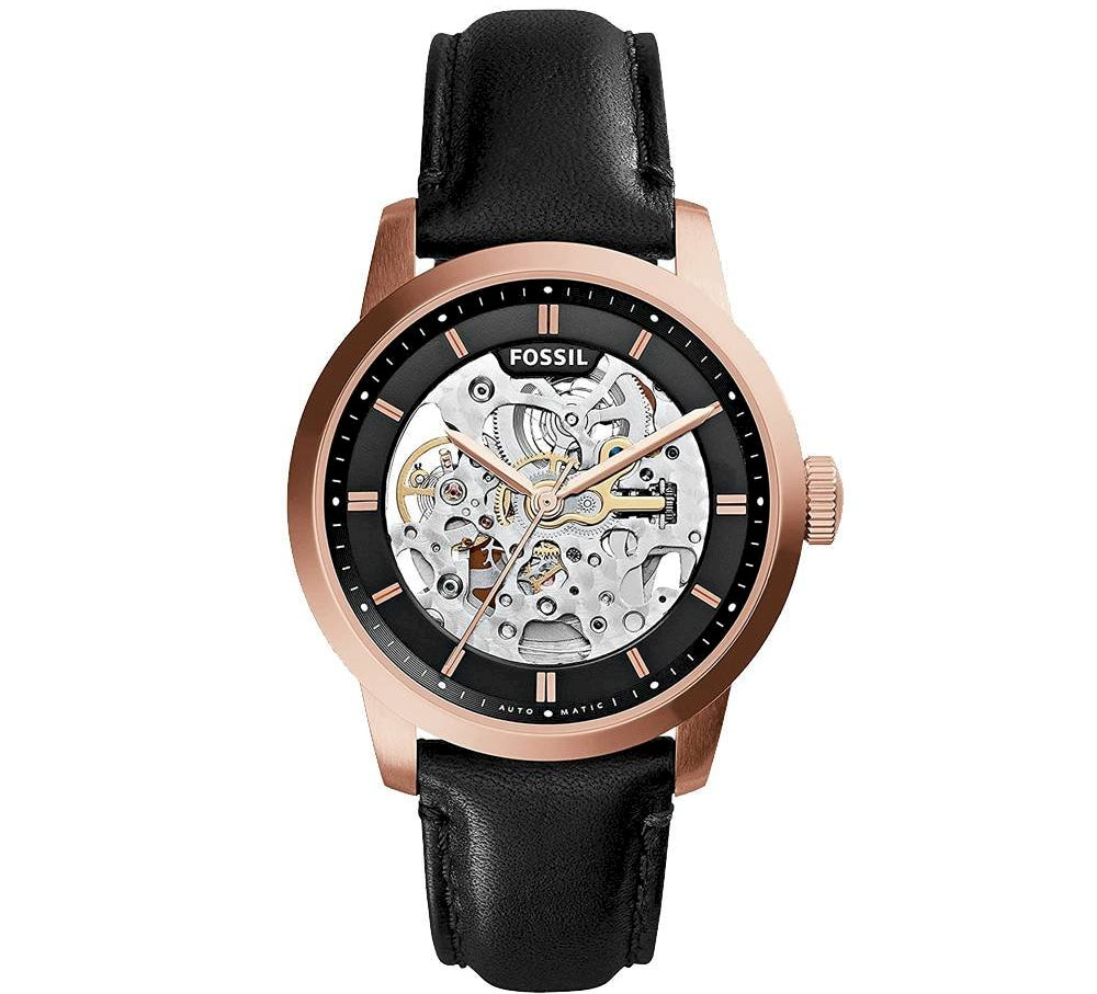 Fossil Townsman Skeleton Automatic Dial Men's Watch ME3084
