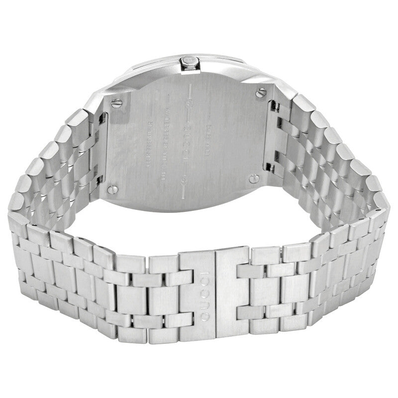 Gucci 25H 34mm Silver Dial Steel Women's Watch YA163402