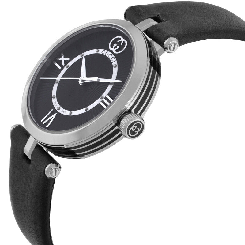 Gucci 25H 34mm Steel Quartz Ladies Watch YA167505