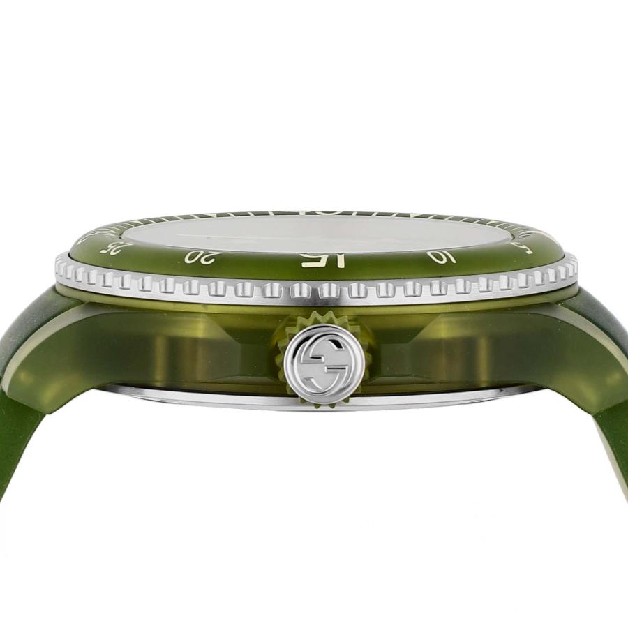 Gucci Dive Automatic Green Dial Men's Watch YA136345