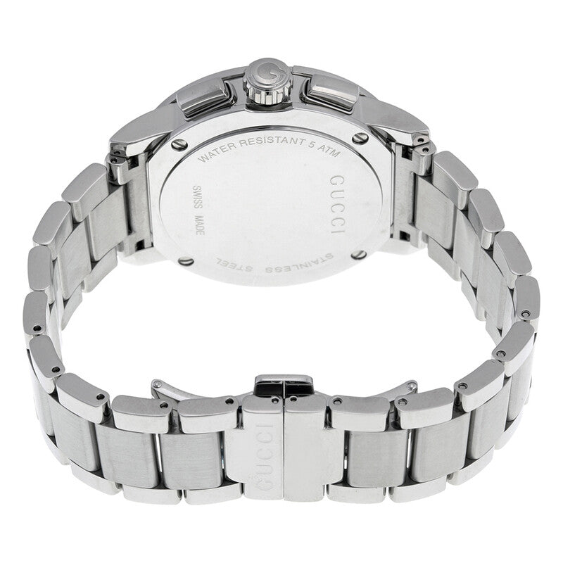 Gucci G-Chrono Black Dial Stainless Steel Men's Watch YA101204