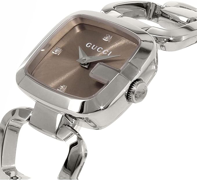 Gucci G-Gucci Brown Dial Steel Women's Watch YA125503
