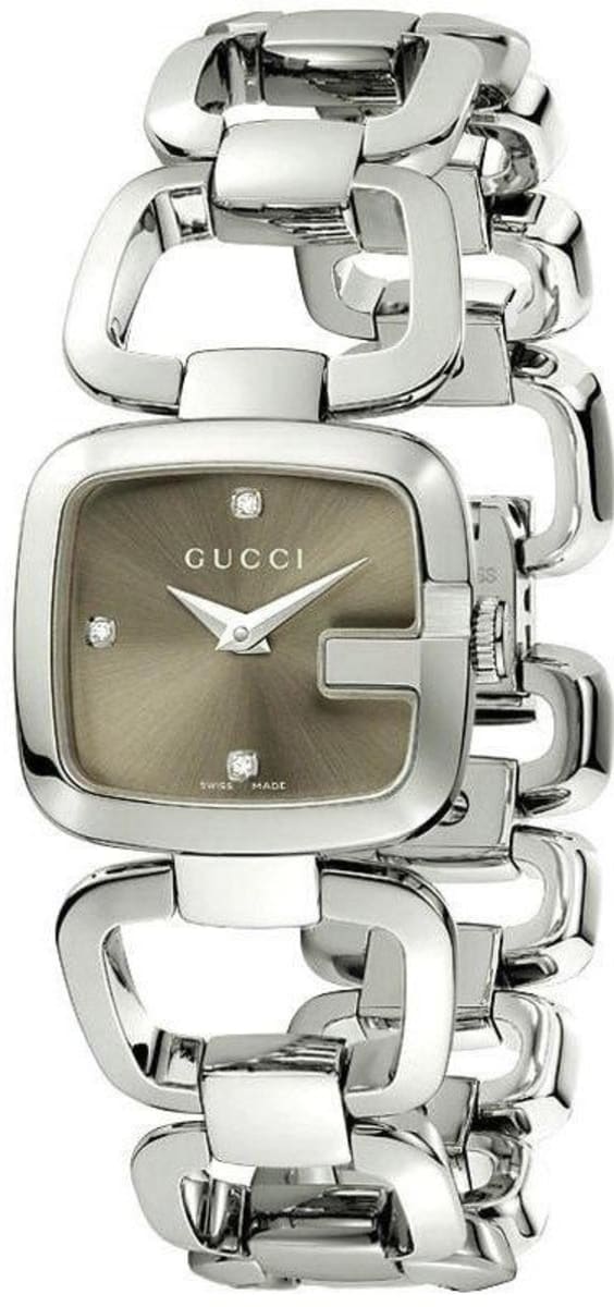 Gucci G-Gucci Brown Dial Steel Women's Watch YA125503