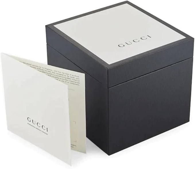 Gucci watch box and documentation included with G-Gucci YA125511